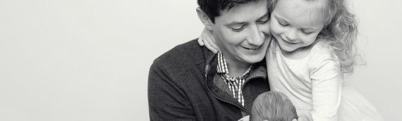 Johnson Newborn Family Portraits | Northern Virginia Newborn Photographer