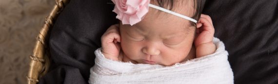 Shin Newborn Family Studio Portraits | Newborn Photographer
